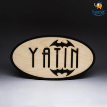 Load image into Gallery viewer, Personalized Batman Themed Nameplate | COD not available