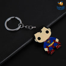 Load image into Gallery viewer, Official Batman vs Superman Metallic Keychains