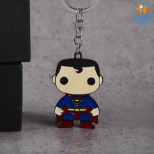 Load image into Gallery viewer, Official Batman vs Superman Metallic Keychains