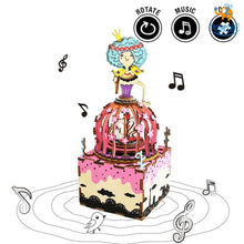 Load image into Gallery viewer, DIY Music Box Wooden Puzzle - Princess