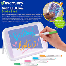 Load image into Gallery viewer, Neon LED Glow Drawing Board