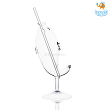 Load image into Gallery viewer, Fish Cocktail Glass with Straw