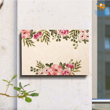Load image into Gallery viewer, Personalized Flower Theme Name Plate | COD not available