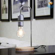 Load image into Gallery viewer, Levitating Light Bulb Lamp