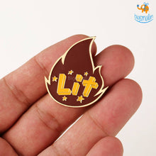 Load image into Gallery viewer, Lit Lapel Pin