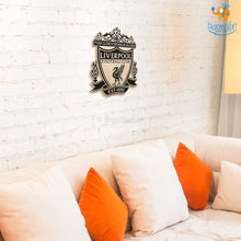 Load image into Gallery viewer, Liverpool Engraved Wooden Crest