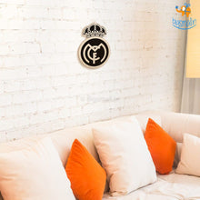 Load image into Gallery viewer, Real Madrid Engraved Wooden Crest