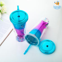 Load image into Gallery viewer, Mermaid Sipper With Straw