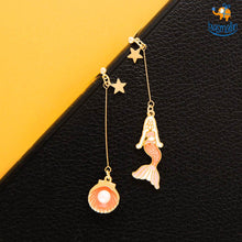 Load image into Gallery viewer, Mermaid Pearl Earrings