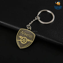 Load image into Gallery viewer, Metallic Football Club Keychains
