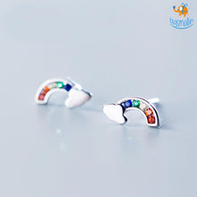 Load image into Gallery viewer, Rainbow Ear Studs
