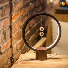 Load image into Gallery viewer, Wooden Magnetic Round Heng Lamp