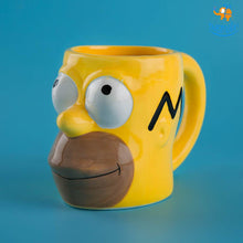 Load image into Gallery viewer, Simpsons 3D Mug