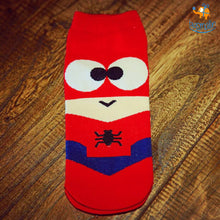 Load image into Gallery viewer, Spiderman Cartoon Socks
