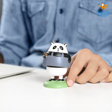 Load image into Gallery viewer, Sporty Panda Bobblehead