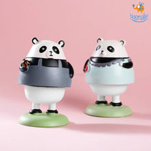 Load image into Gallery viewer, Sporty Panda Bobblehead