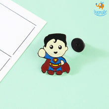 Load image into Gallery viewer, Superman Metallic Lapel Pin