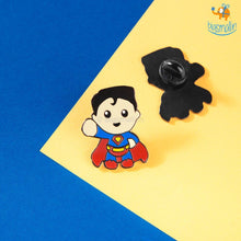 Load image into Gallery viewer, Superman Metallic Lapel Pin