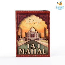 Load image into Gallery viewer, Taj Mahal 3D Wooden Magnet