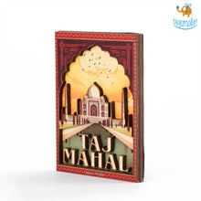 Load image into Gallery viewer, Taj Mahal 3D Wooden Magnet