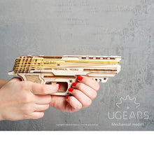 Load image into Gallery viewer, Ugears Handgun Mechanical Puzzle