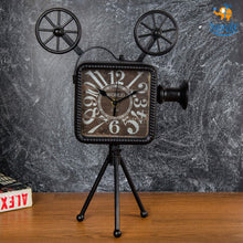 Load image into Gallery viewer, Vintage Video Camera Clock