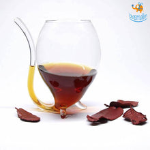 Load image into Gallery viewer, Wine Glass with Straw