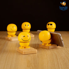 Load image into Gallery viewer, Emoji Bobble Mobile Stand