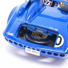 Load image into Gallery viewer, 1964 Corvette Roadster dunkelblau Diecast Car
