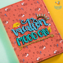 Load image into Gallery viewer, Vacation Mood On Beaded Passport Cover
