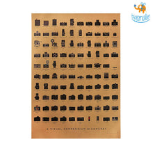 Load image into Gallery viewer, Camera Kraft Paper Poster
