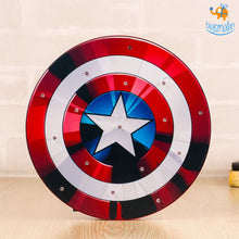 Load image into Gallery viewer, Captain America Shield Wooden LED Lamp
