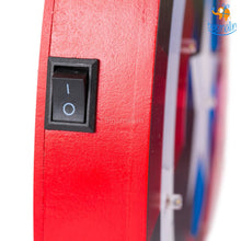 Load image into Gallery viewer, Captain America Shield Wooden LED Lamp
