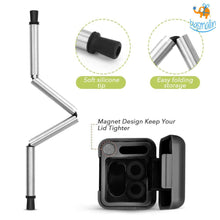 Load image into Gallery viewer, Steel Collapsible Straw
