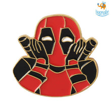Load image into Gallery viewer, Deadpool Metallic Lapel Pins
