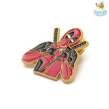 Load image into Gallery viewer, Deadpool Metallic Lapel Pins
