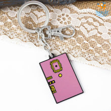 Load image into Gallery viewer, Purple Door Friends Keychain
