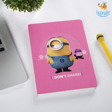Load image into Gallery viewer, I Don't Share Notebook with Snowing Effect
