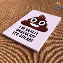 Load image into Gallery viewer, Swirl of Chocolate Ice cream Notebook
