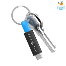 Load image into Gallery viewer, 3 in 1 Key Ring Size Charging Cable
