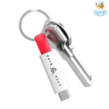 Load image into Gallery viewer, 3 in 1 Key Ring Size Charging Cable
