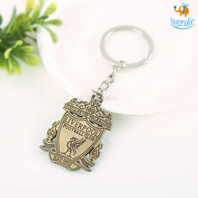 Load image into Gallery viewer, Metallic Football Club Keychains
