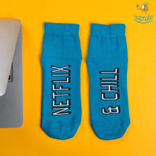 Load image into Gallery viewer, Men Netflix and Chill Socks
