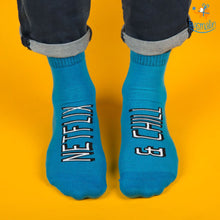 Load image into Gallery viewer, Men Netflix and Chill Socks
