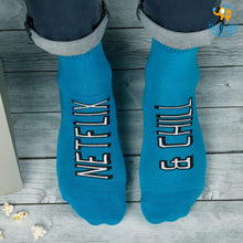 Load image into Gallery viewer, Men Netflix and Chill Socks
