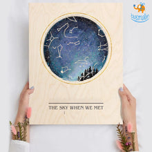 Load image into Gallery viewer, Personalized Wooden Frame - Stars Above Us | COD not available
