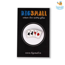 Load image into Gallery viewer, Playing Cards Lapel Pin
