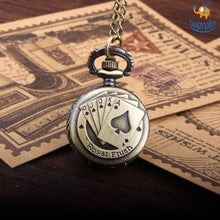 Load image into Gallery viewer, Royal Flush Pocket Watch

