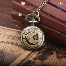 Load image into Gallery viewer, Royal Flush Pocket Watch
