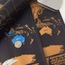 Load image into Gallery viewer, Scratch World Map
